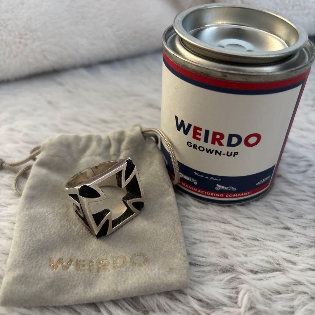 WEIRDO アイアンクロスリング