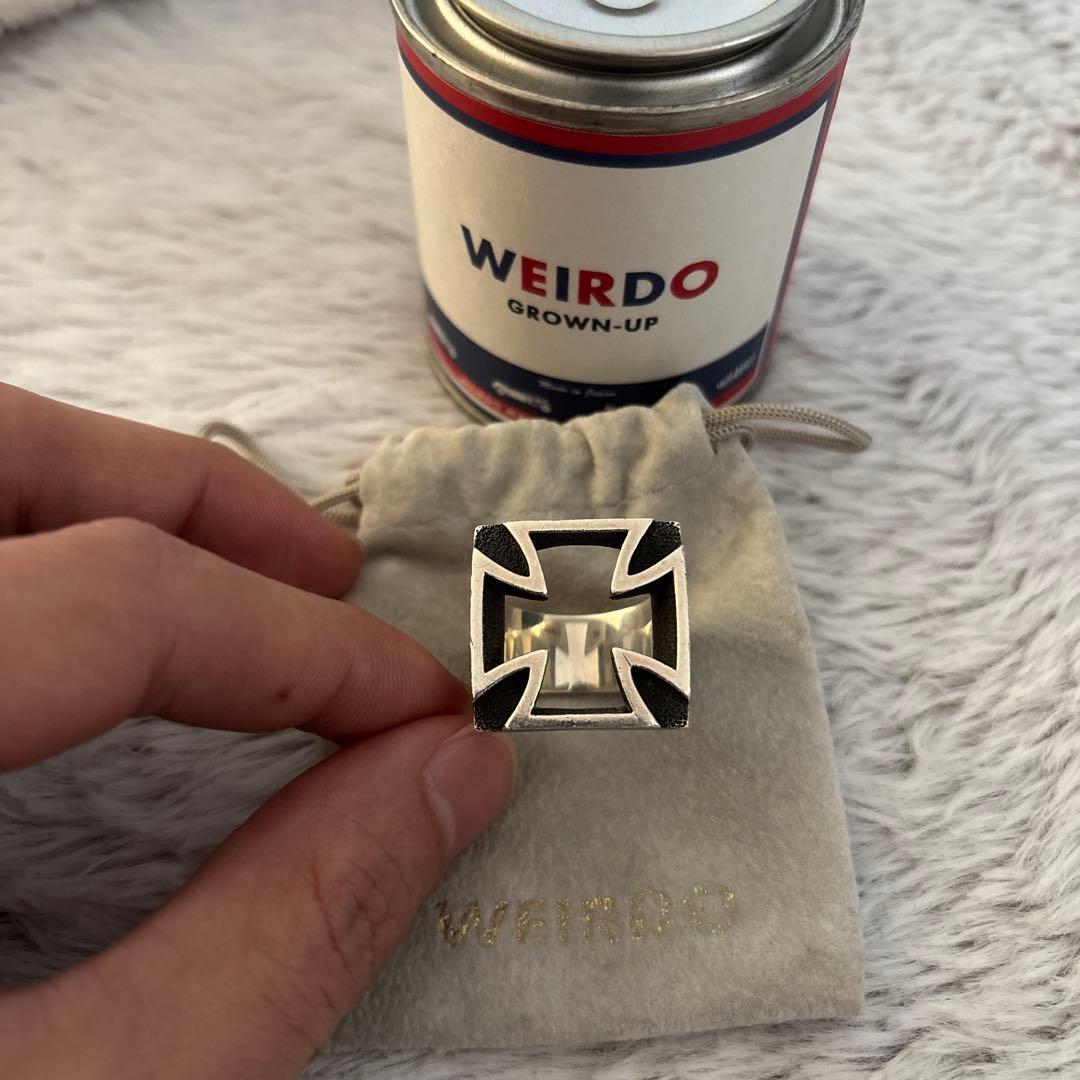 WEIRDO アイアンクロスリング