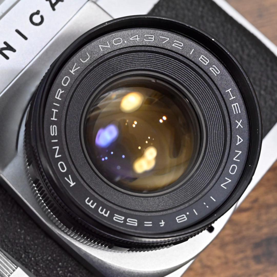 ✧OH済✧KONICA FP/HEXANON 52mm F1.8付
