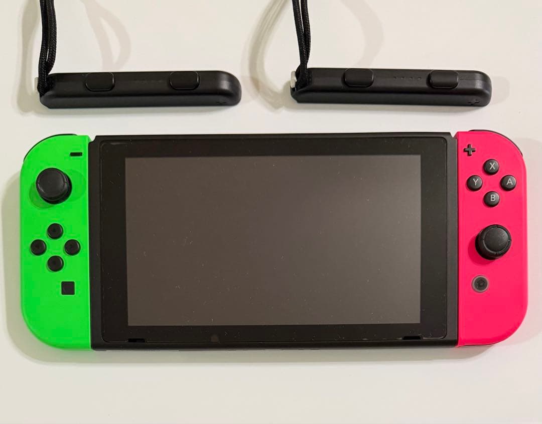 スイッチ本体 スプラトゥーン2デザイン＋ポーチ＋SDXCカード128GB