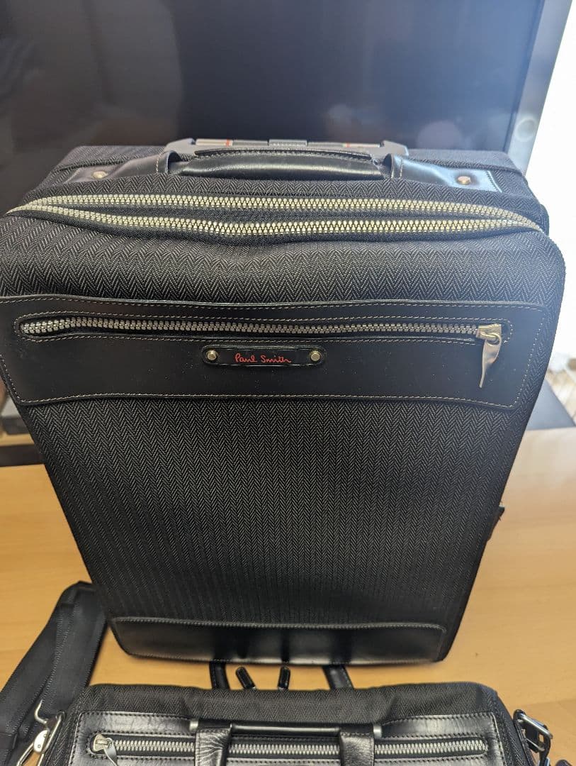 Paul Smith ヘリンボーン　キャリーケース　ビジネスバック ACE社製
