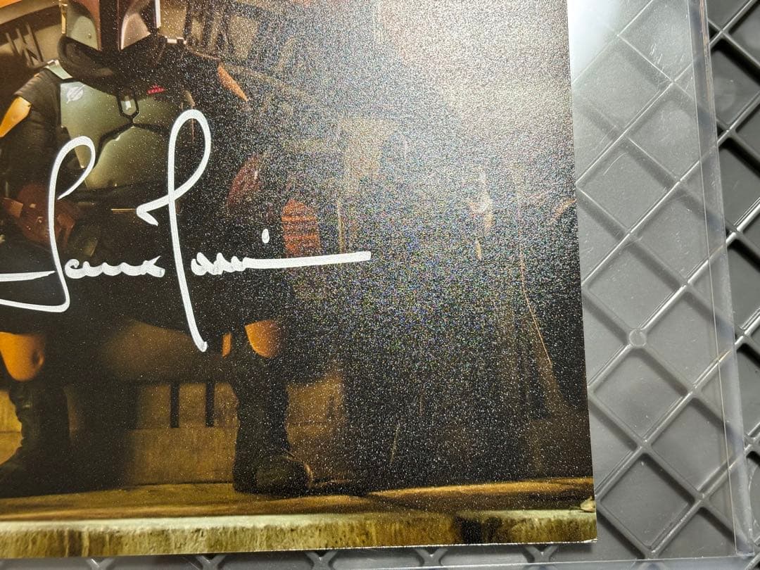 大阪 コミコン ハリコンくじ テムエラモリソン サイン 直筆サイン東京