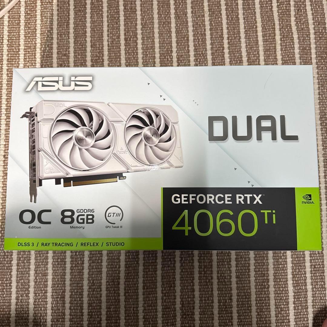 【未開封】ASUS GEFORCE RTX 4060 Ti 8GB OC