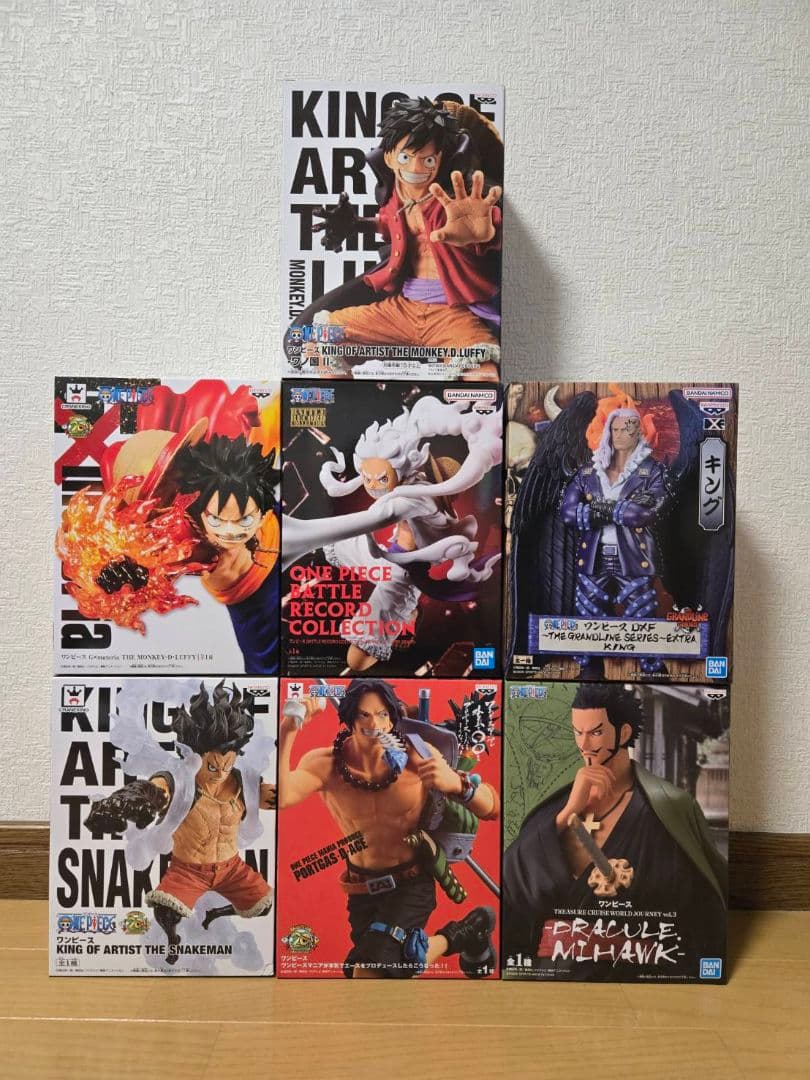 ワンピース フィギュアセット 7体