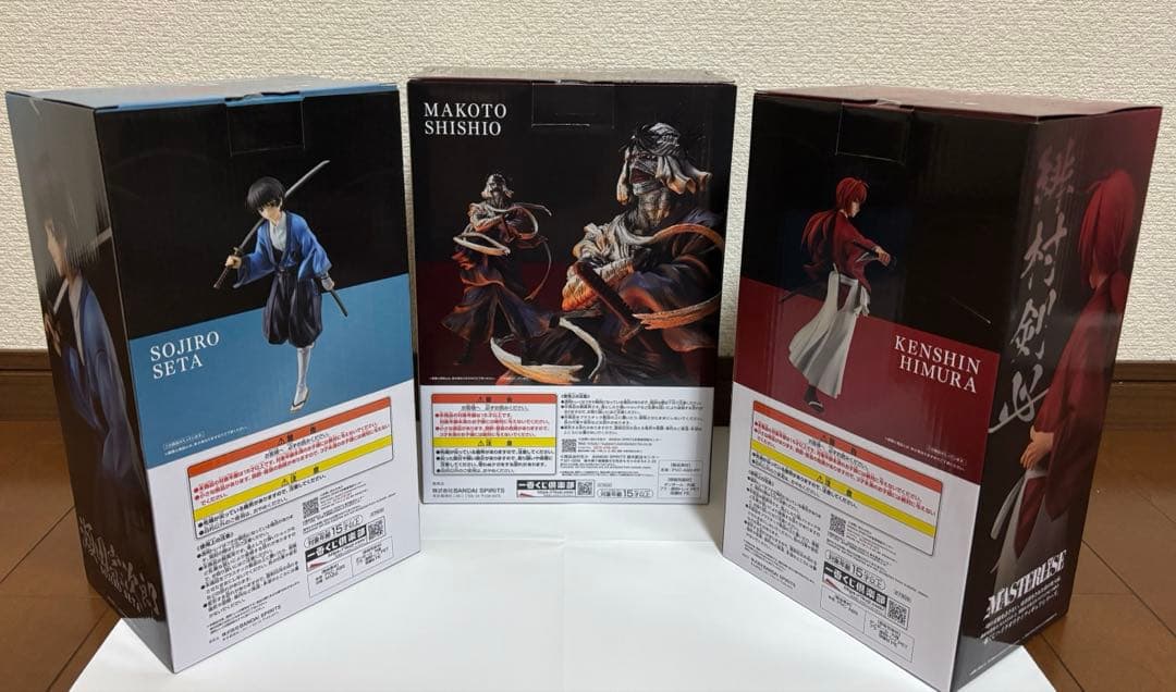 一番くじ　るろうに剣心　B賞　C賞　ラストワン　下位賞オマケ付き