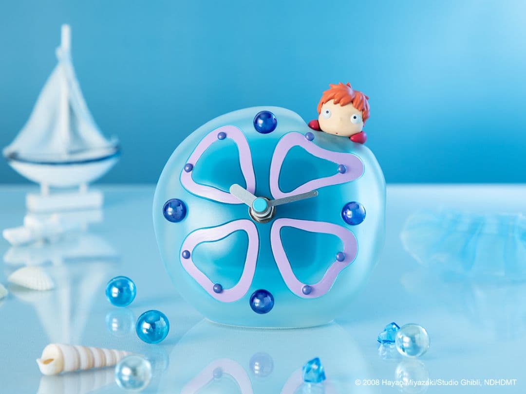崖の上のポニョ★ポニョのクラゲ置時計
