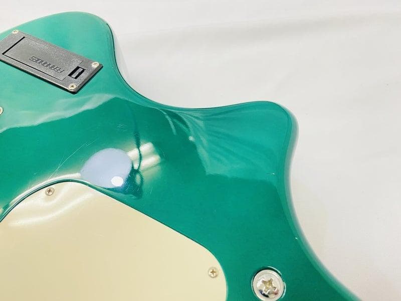 Fernandes ZO-3 Green エレキギター ミニサイズ アンプ内蔵