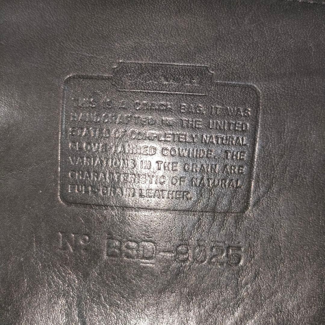 【美品】COACH オールドコーチ 9025 黒 USA製 グラブタンレザー