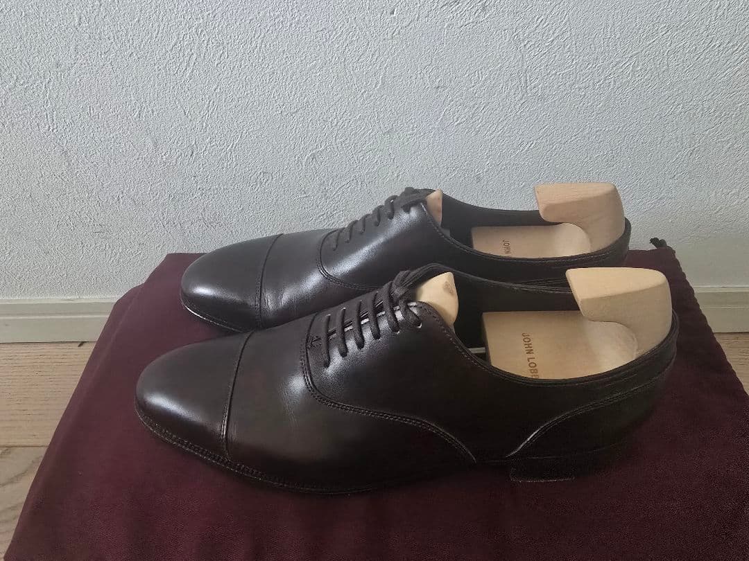 ※純正シューツリ&超美品　JOHN LOBB　アルフォード　定価約36万円