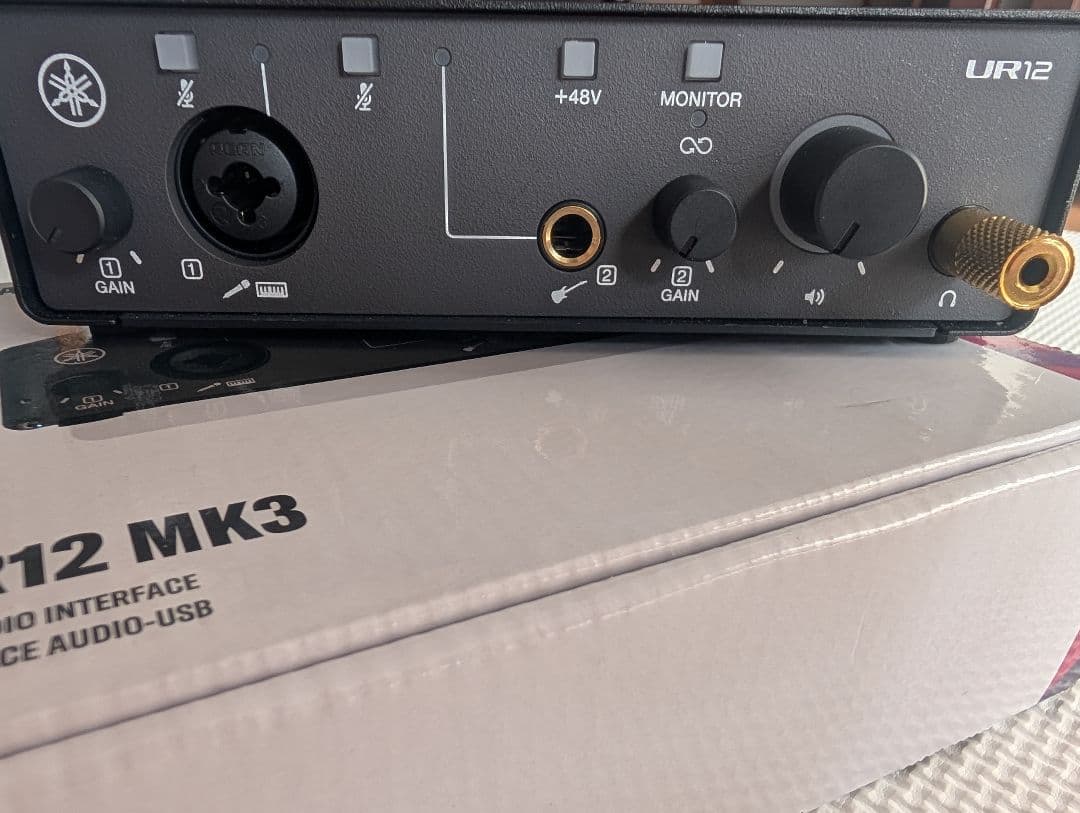 Yamaha UR12 MK3 USBオーディオインターフェイス