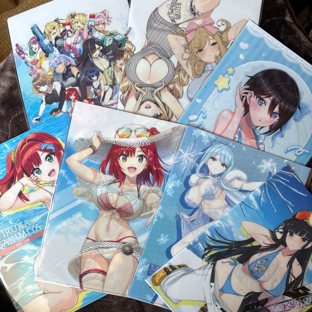 ドルフィンウェーブ　クリアファイルセット