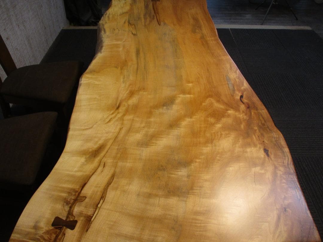 せ*き様 # 1194■　専用　栃　トチ　テーブル　　ダイニング　座卓　一枚板