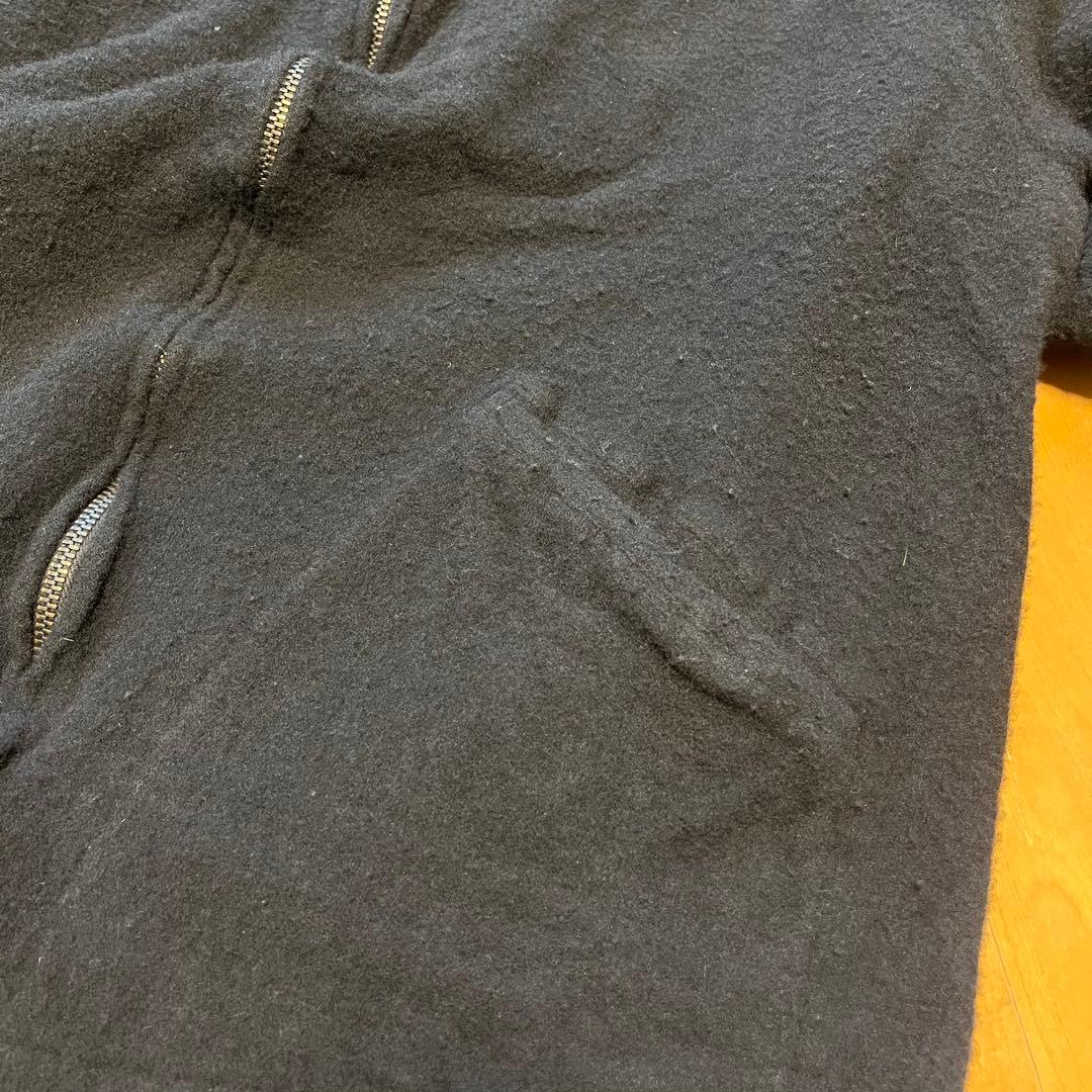 24AW 縮絨ウールジップショートジャケット A03-01014