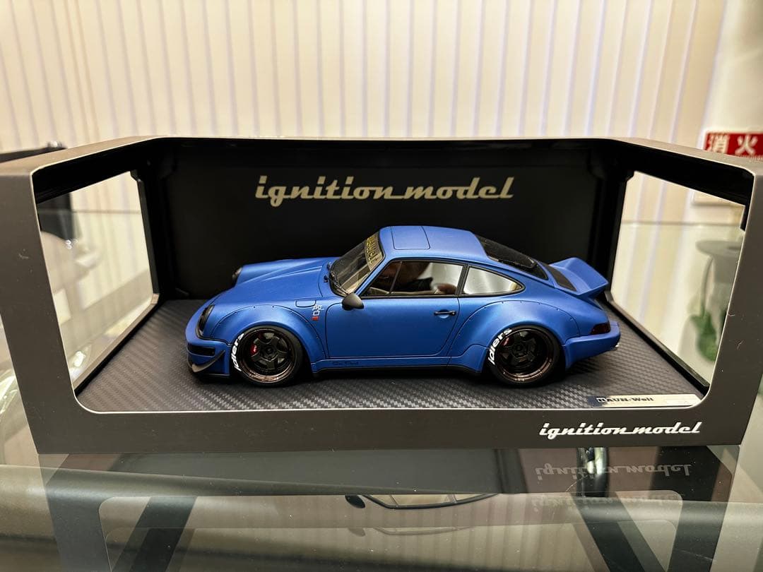 RWB964マッドブルーignition model 1/18限定1個