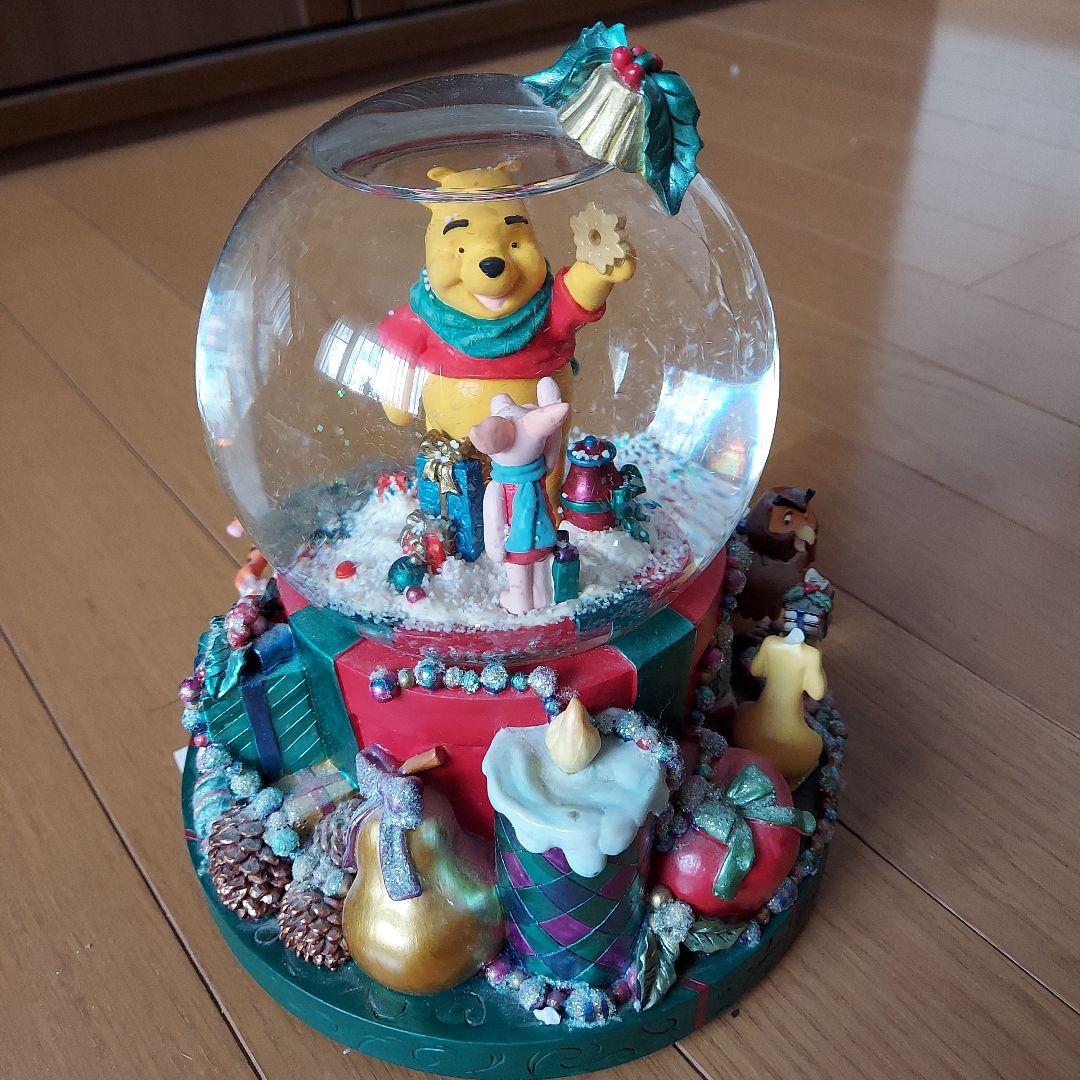 くまのプーさん☆クリスマス・スノーグローブ・スノードーム