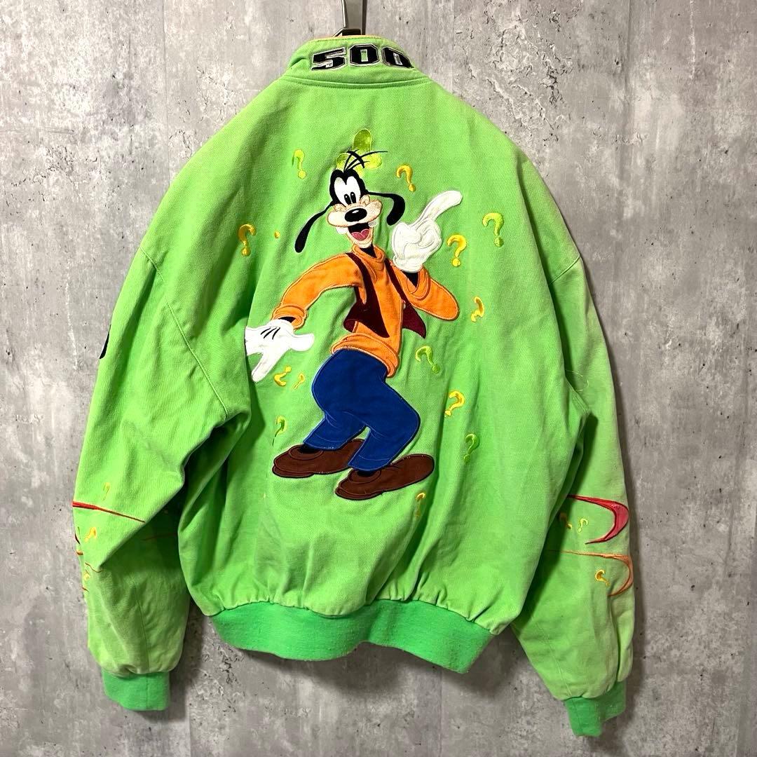 希少！！ディズニー× JH DESIGNジェフハミルトン レーシン グジャケット