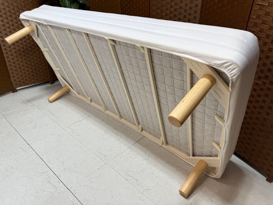 #20定価34,900円　無印良品脚付きマットレス(シングル) ※搬入・設置無料
