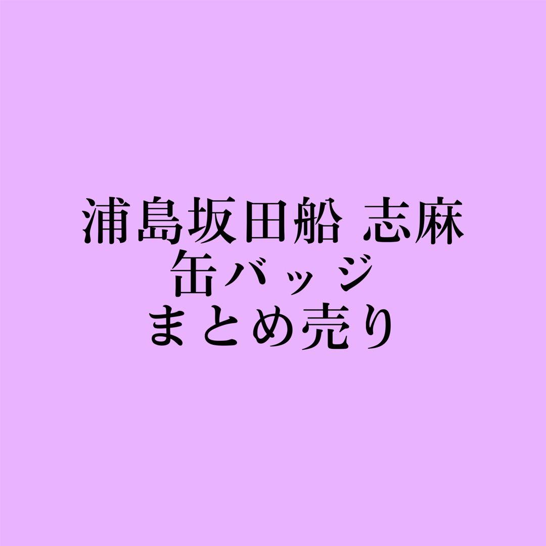 浦島坂田船 志麻 缶バッジ 志麻ワン タッグライブ サンタ