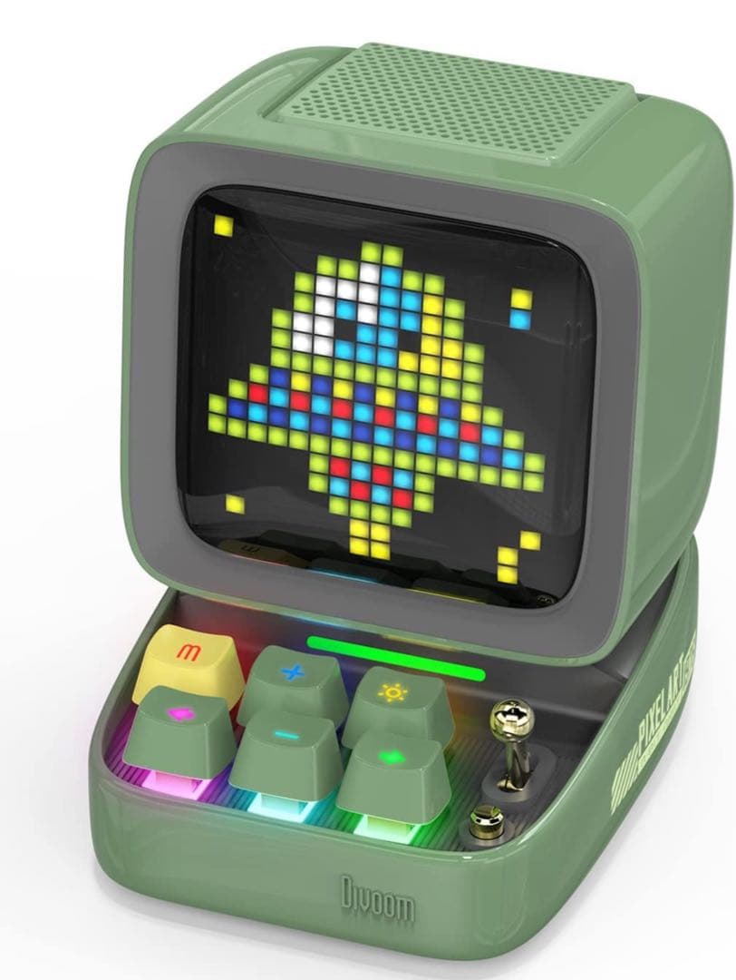 Divoom Ditoo-ProポータブルBluetoothスピーカー 緑