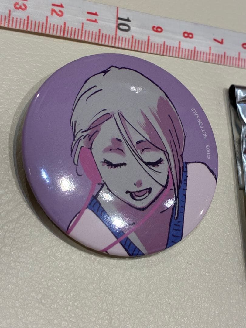 BLEACH BHDC DISCO ブリーチ　ファン クラブ缶バッジ　朽木ルキア