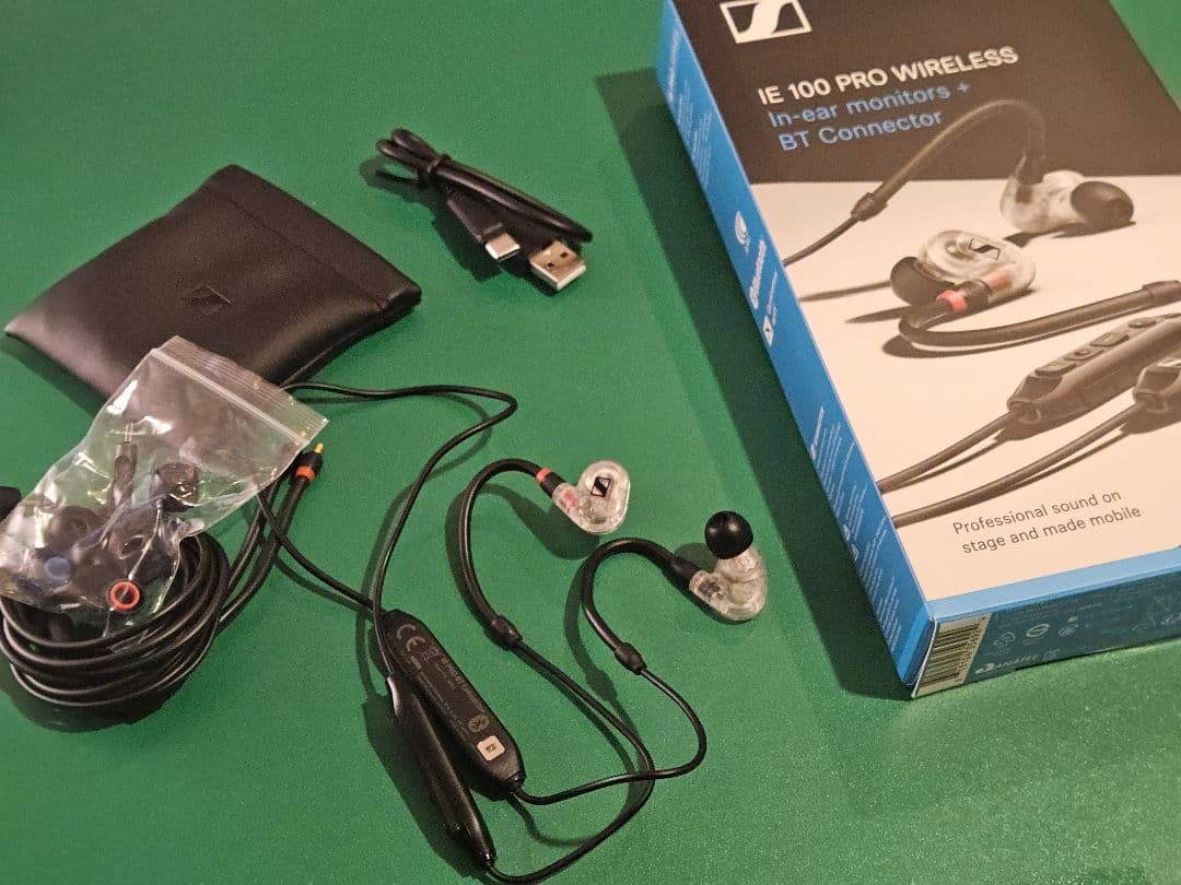 sennheiser ie100 pro wireless 無線　イヤホン