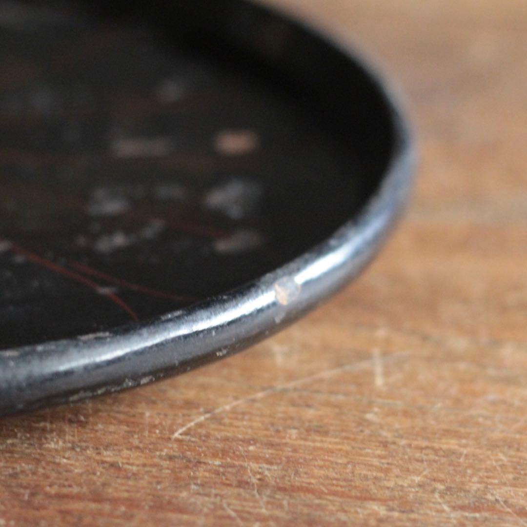 朽木塗 盆 朽木盆 No.3 古美術 古道具 アンティーク 枯れ盆 やつれ盆