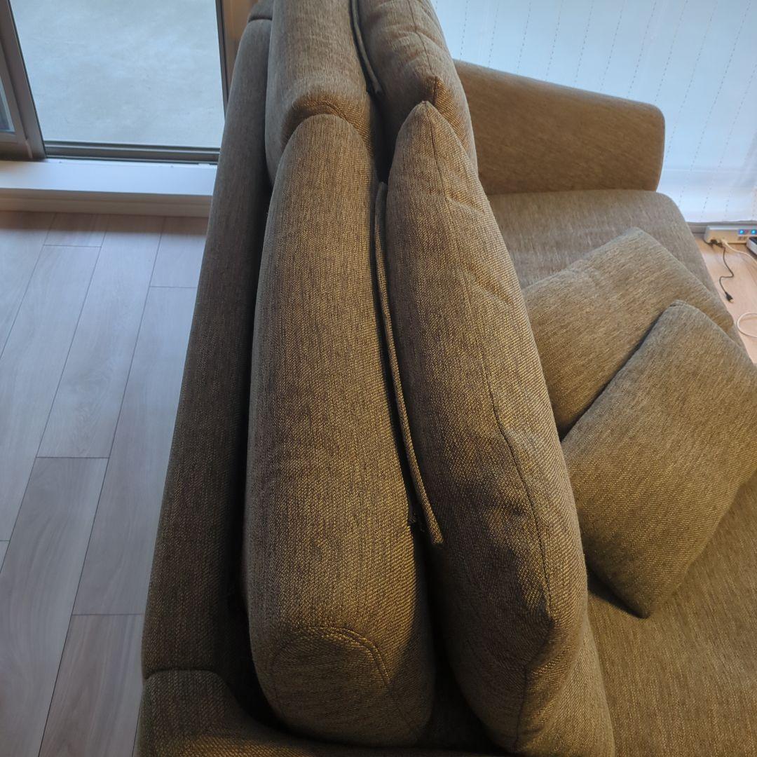 【NITORI】横幅155cm 布張りソファ(Nポケット BS09)