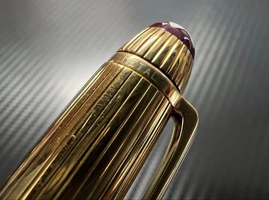 美品 モンブラン マイスターシュテュック 1442 ソリテール 万年筆 EF