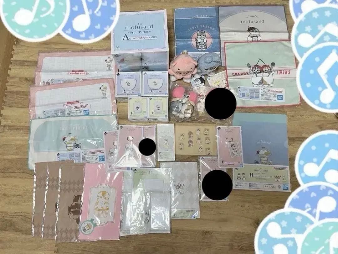 mofusand 一番くじ プライズ品ぬいぐるみ 非売品 計40個セット