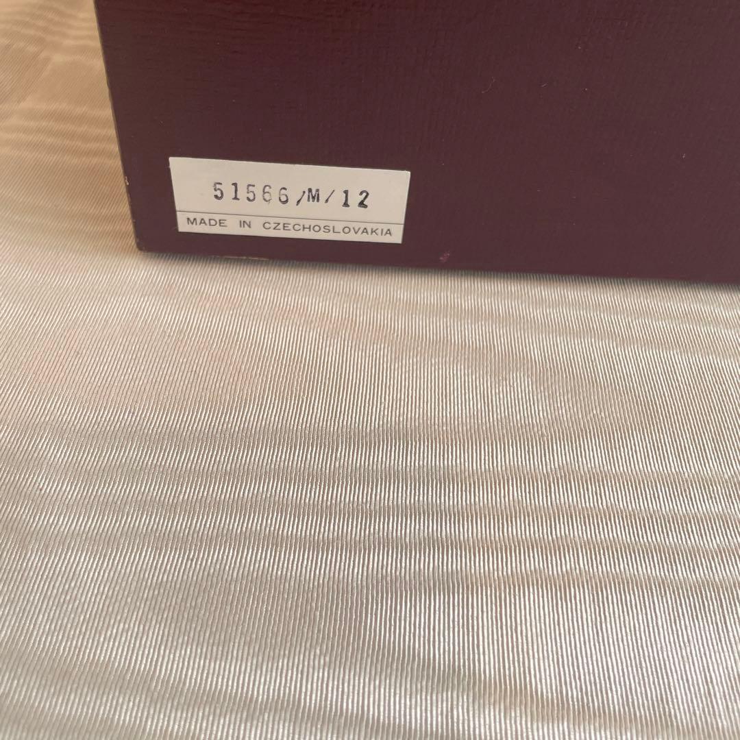 【美品】ボヘミアクリスタル　花瓶　チェコスロバキア