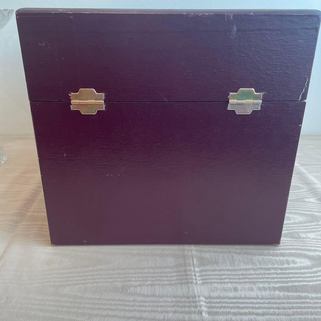 【美品】ボヘミアクリスタル　花瓶　チェコスロバキア