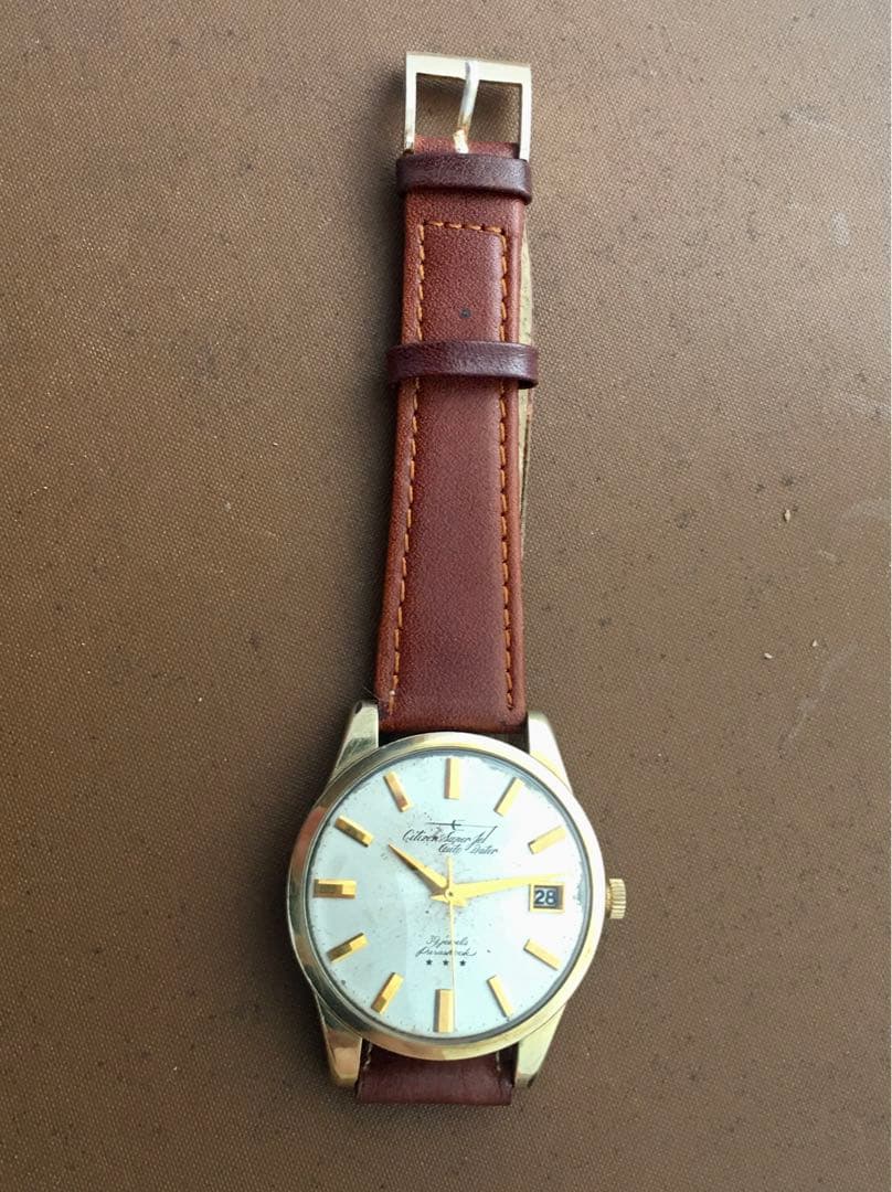 【OH済み】希少　シチズン　スーパージェット　オートデーター39石