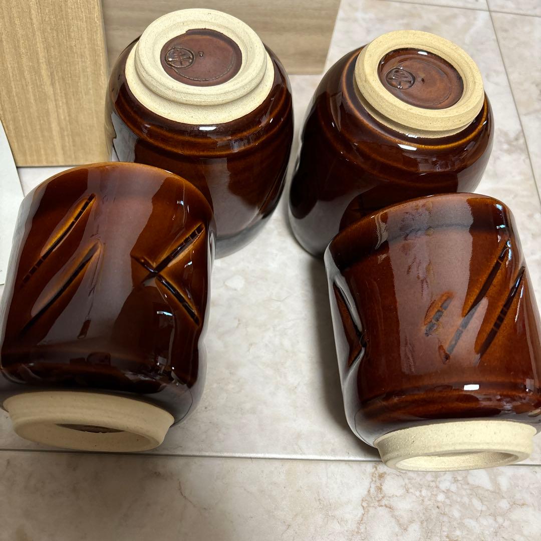 u*6様 大樋焼　湯呑み　　十代大樋長左衛門（年雄）作