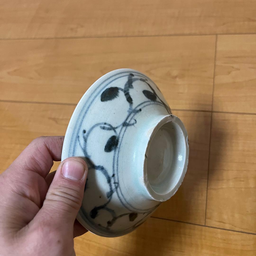 小嶋亜創『絵付け安南浅鉢』初期伊万里 李朝 古唐津 黒高麗 オンギくらわんか