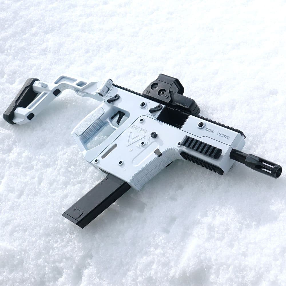 クリスベクター アルパイン・ホワイト [ リペイント ] 海外製 電動ナーフガン