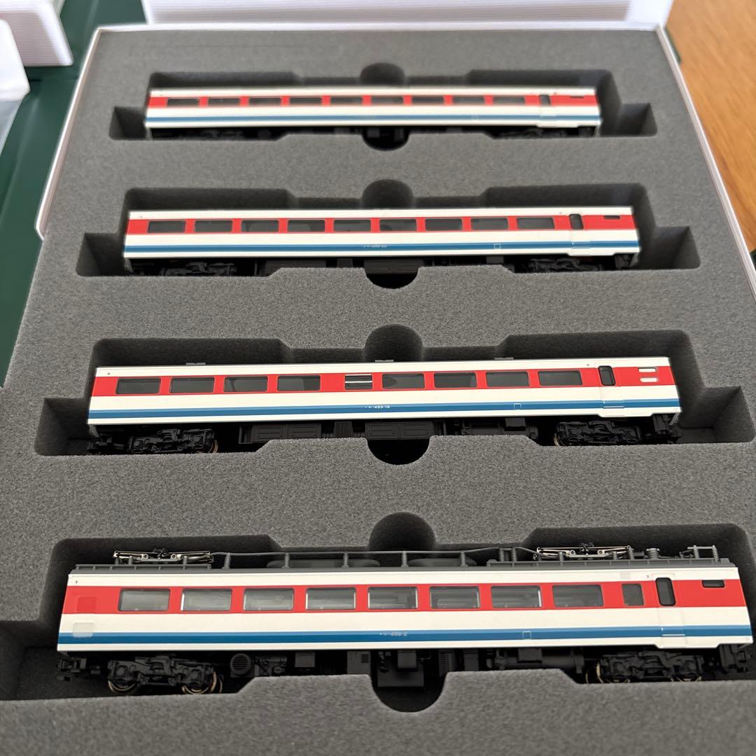 【新同】KATO 10-1202/1203 489系 白山色 基本＋増結 9両