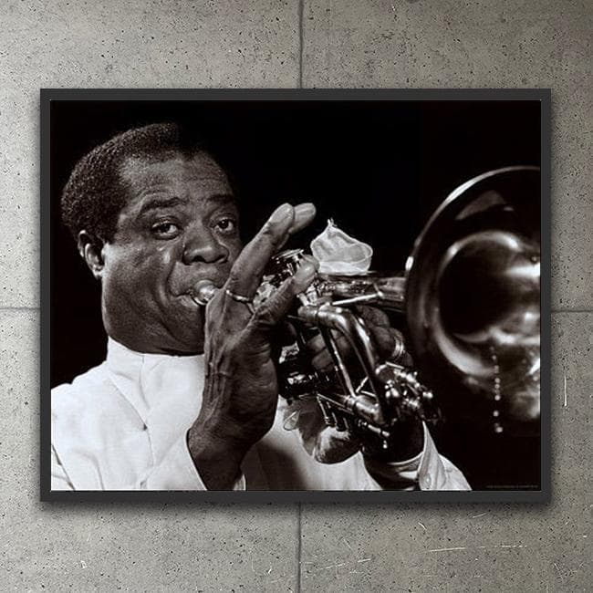 額装品/ルイ アームストロング/ウィリアム ゴットリーブ/アートポスター