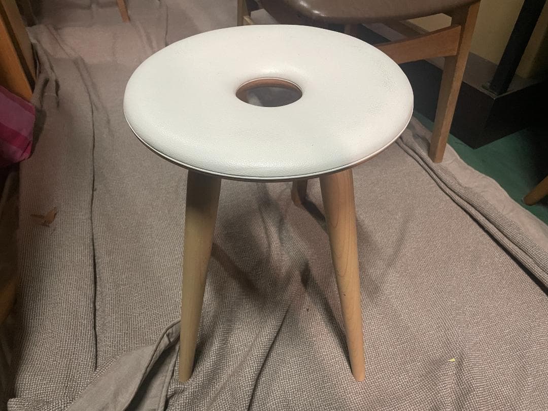 【天童木工】リングスツール S-3165MP-NT 加藤徳吉デザイン 在庫6脚