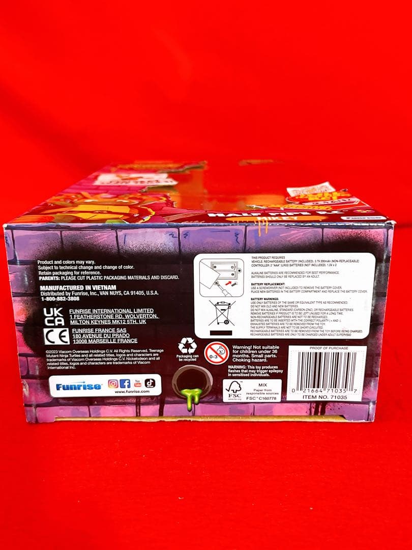 タートルズ ミュータントパニック ミケランジェロ スケボー RC フィギュア