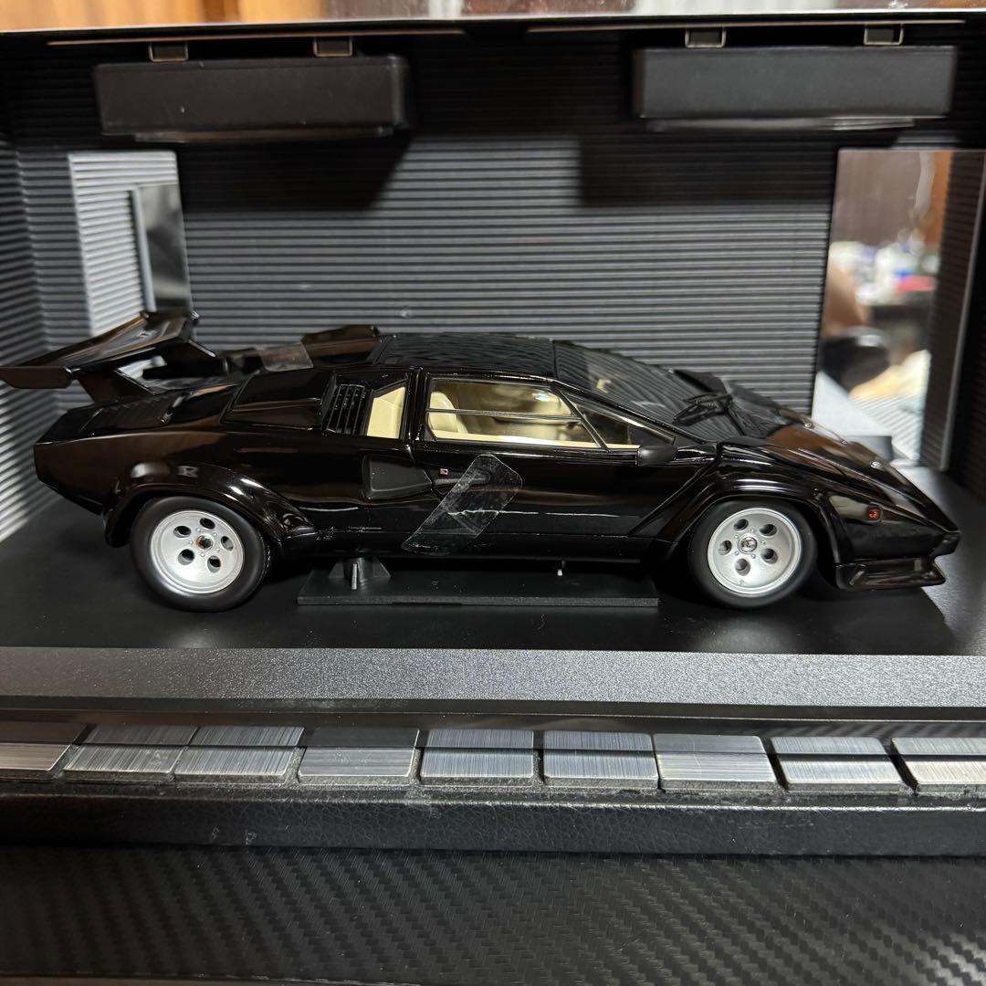 絶版未展示品 京商 1/18 ランボルギーニ カウンタックLP500ブラック