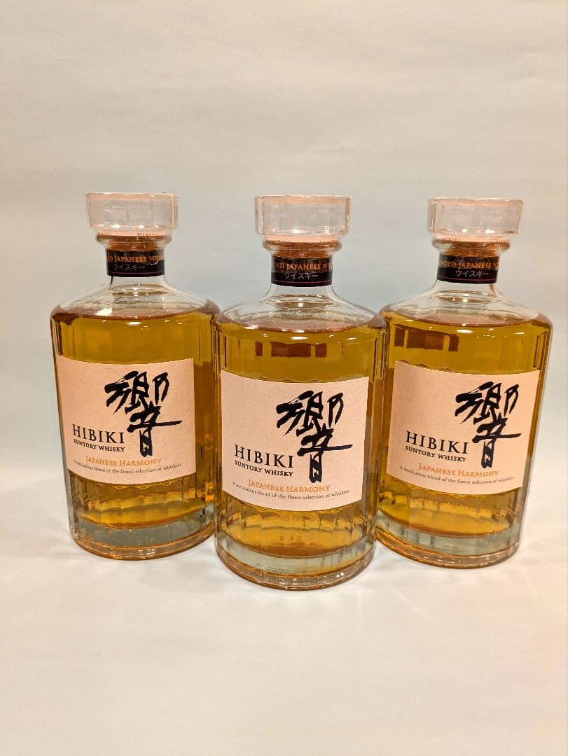 【新品未開封】 サントリー 響 ジャパニーズハーモニー　3本
