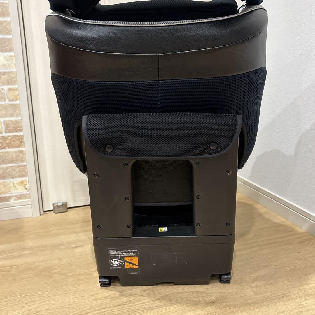 Aprica チャイルドシート　クルリラ　回転　リクライニング　美品級　ネイビー