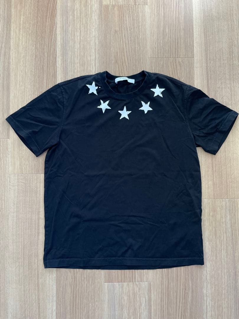 GIVENCHY ブラック 星柄 Tシャツ XXS