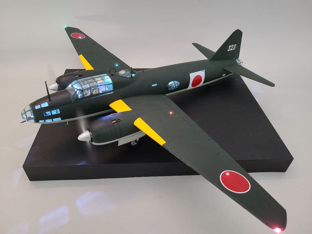 一式陸上攻撃機 リアルモーターライズ完成品 タミヤ1/48