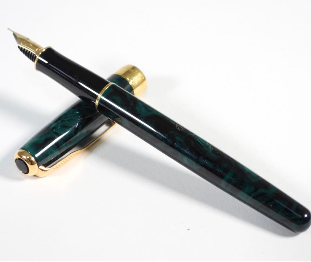 PARKER ソネット マーブルグリーン 18K 750刻印