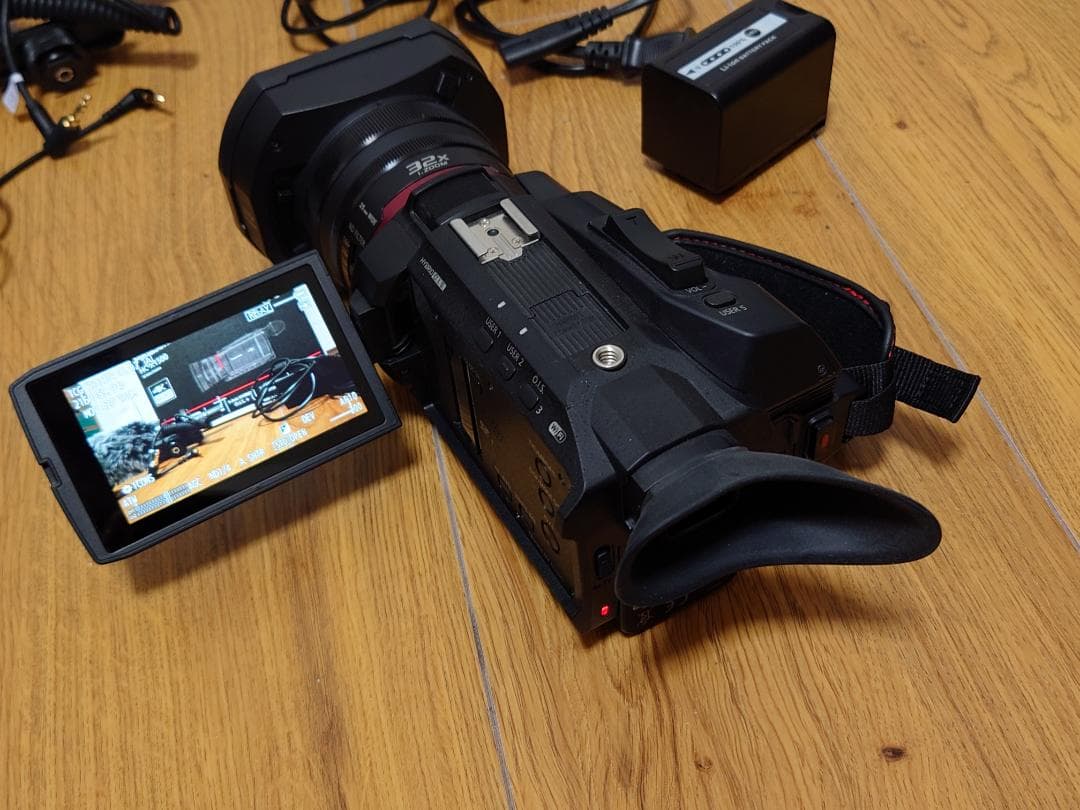 Panasonic HC-X1500 ビデオカメラ 本体（箱付き）他おまけ付き