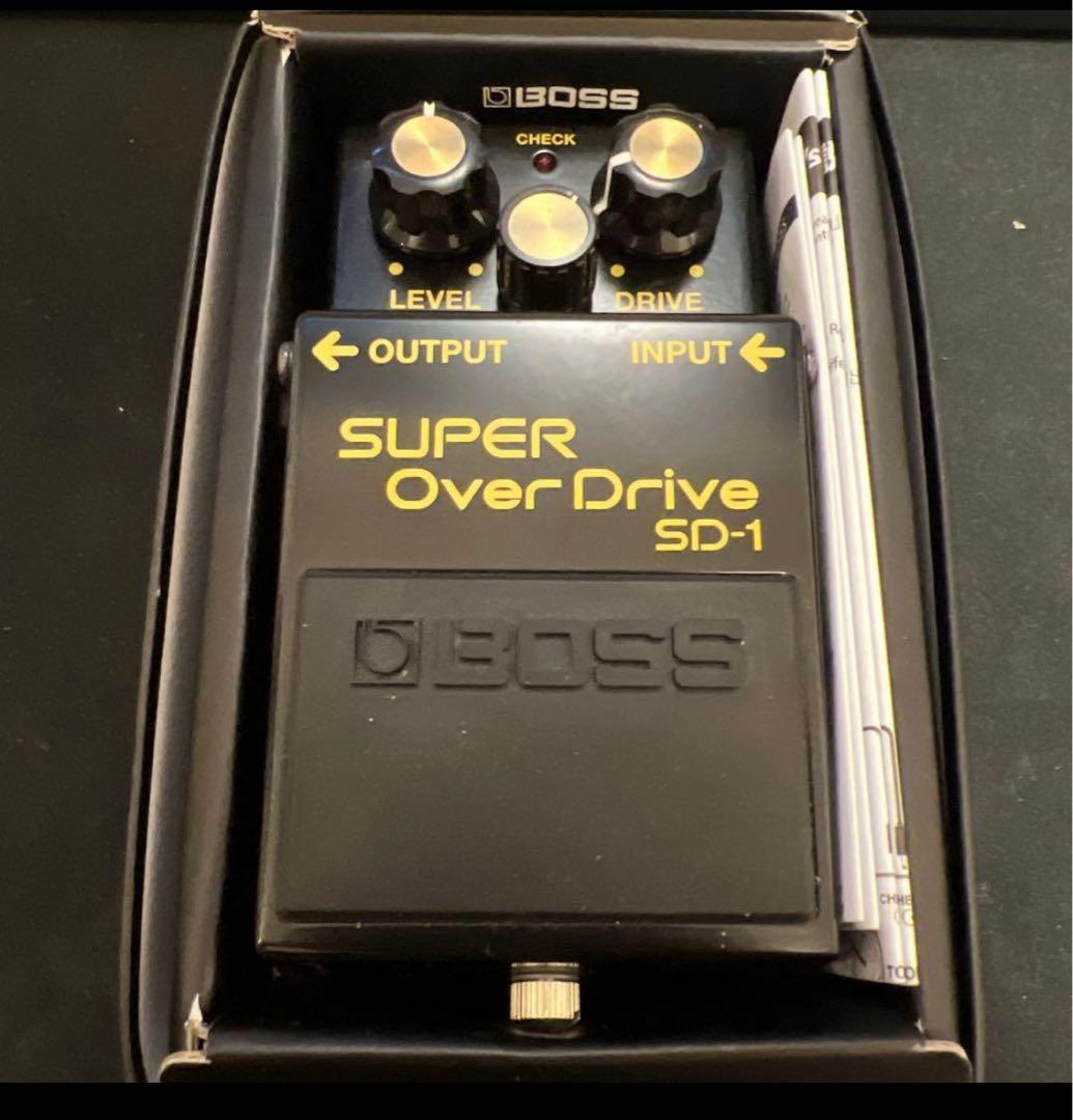 BOSS SUPER OverDrive SD-1-4A 40周年記念モデル