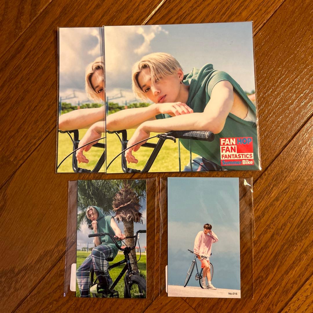 summer bikeトレカ ジャケットカード 八木勇征 中島颯太