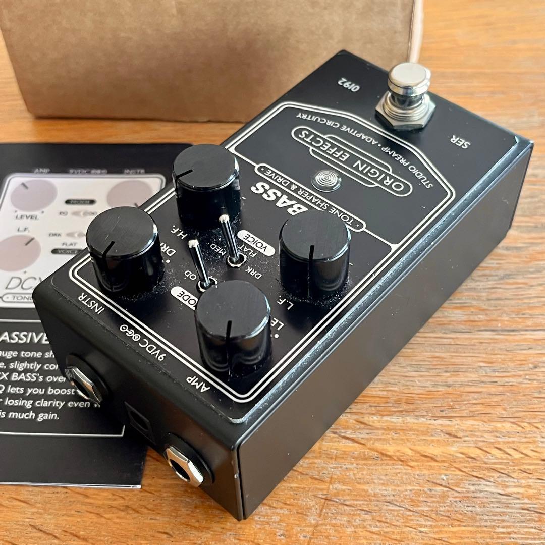 Origin Effects DCX Bass プリアンプオーバードライブ