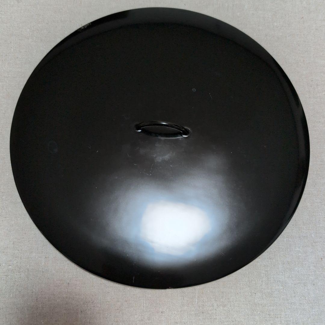 茶道具　平水指　雪華　佐々木昭楽造　黒色真塗蓋　共布共箱　外箱